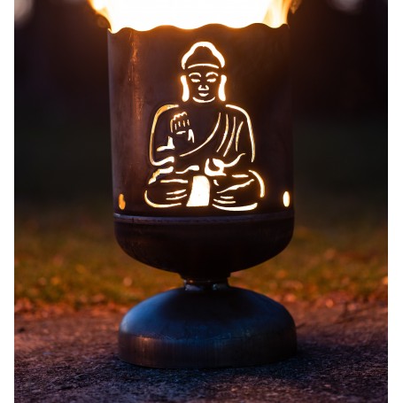 kleiner Feuerkorb Buddha