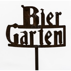 Gartenstecker BierGarten